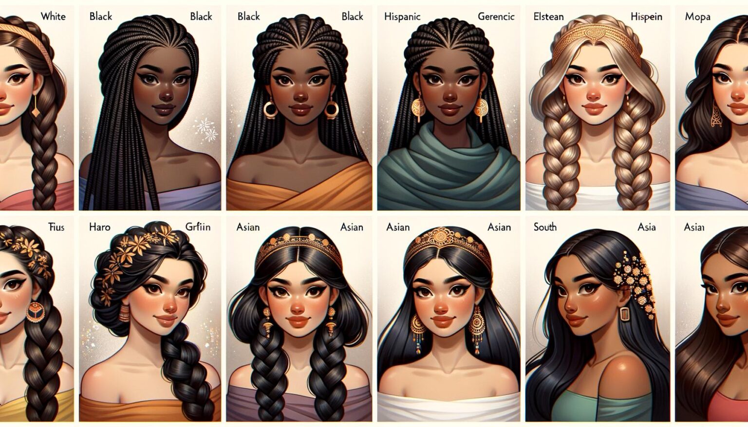 Inspiring Examples Of Goddess Braids Hair Clever